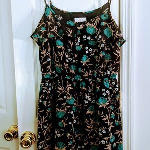 Floral Print Dress - Ann Taylor LOFT